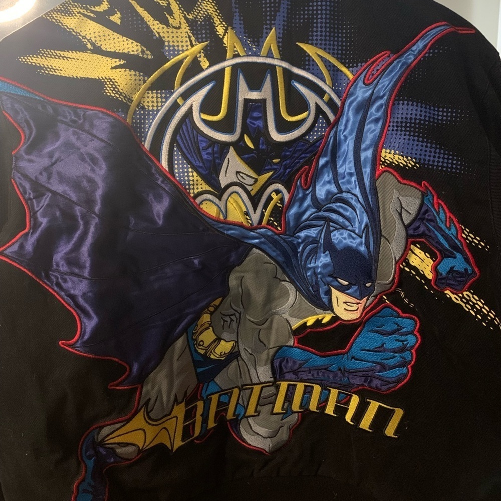 Vintage 2006 DC Comics Jeff Hamilton Jacket Youth XXL - Picture 4 of 6